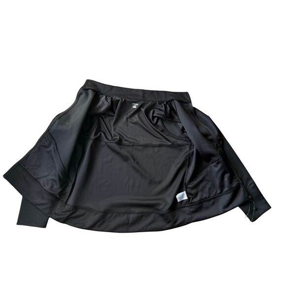 Jockey Women's Full Zip Convertible Jacket Vest Black Size L Athleisure Workout - Picture 13 of 13